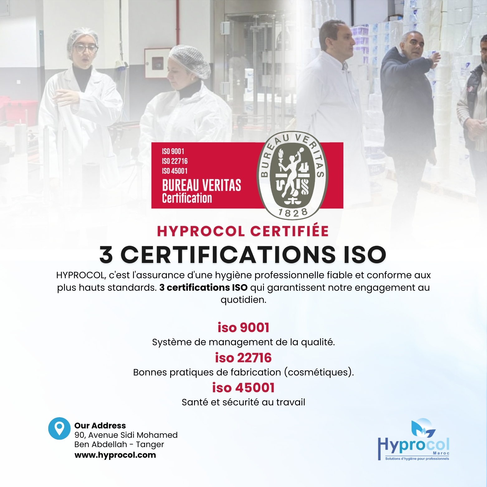 Fournisseur ISO Maroc
