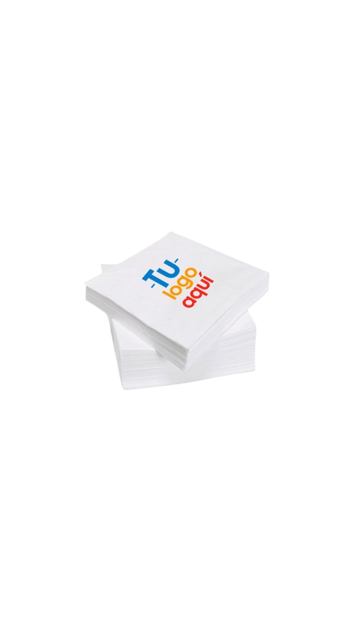 100 Serviettes 20X20 FARAH (personnalisées)