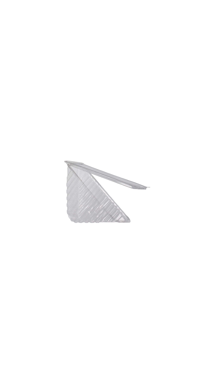 140 Récipients "Club Sandwich" en plastique transparent