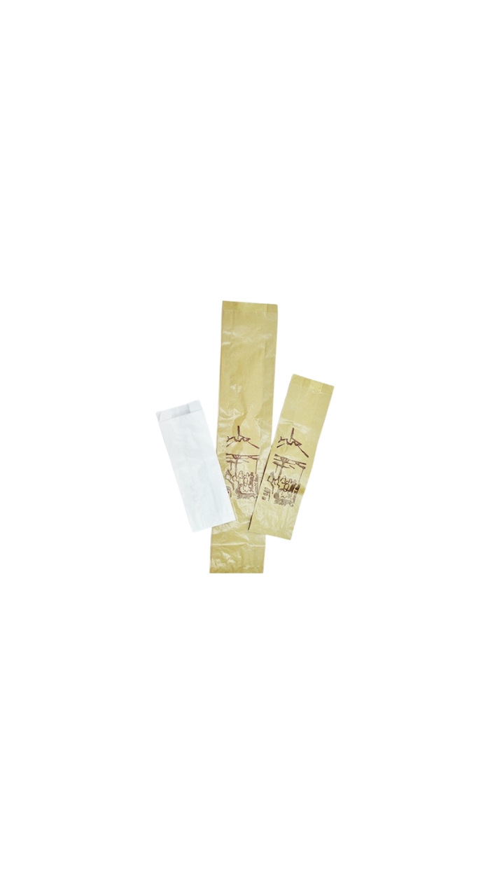 Sachet en papier ingraissable "Spécial Baguette"