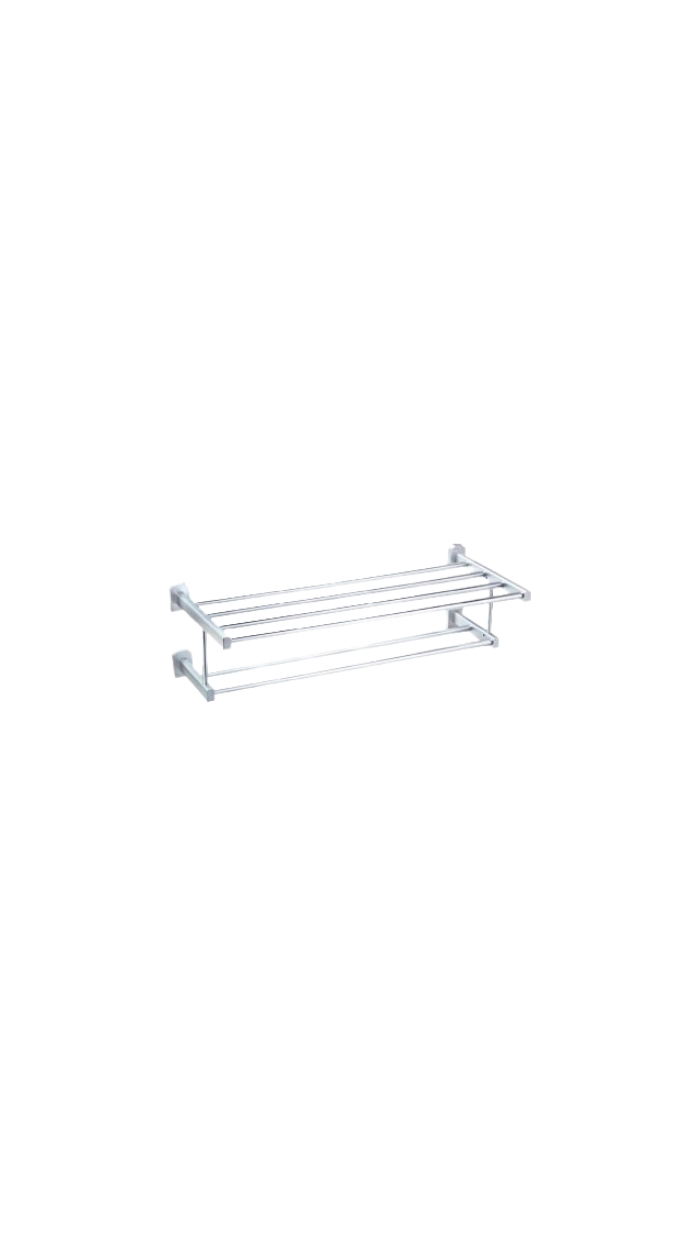 Porte Serviettes en Aluminium "Satiné"