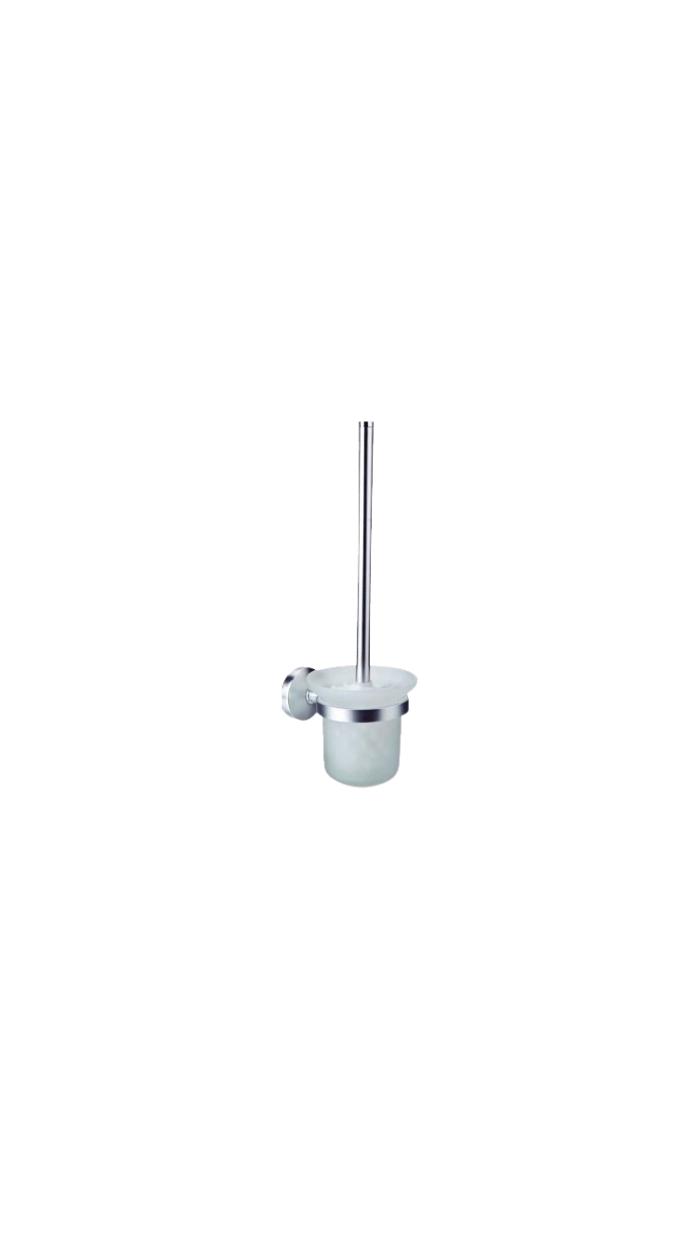 Porte Brosse de Toilette en Aluminium "Satiné"