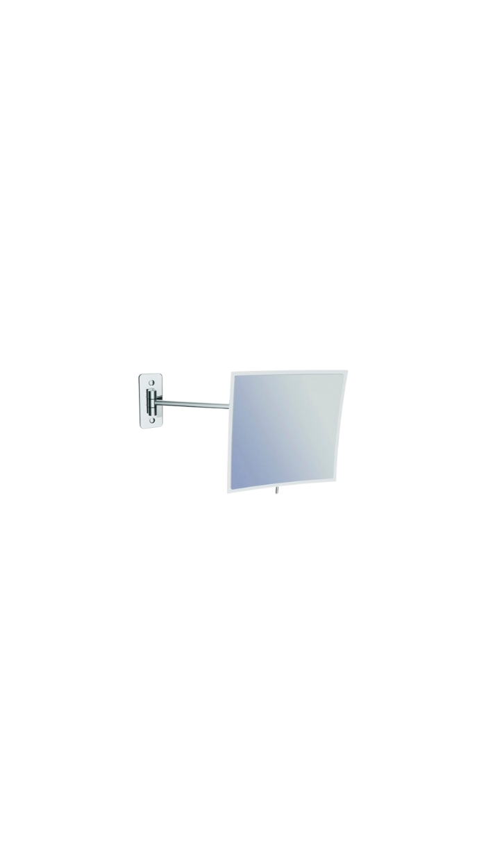 "Miroir 7" Carré, grossissant (x3) et réel avec 1 bras articulé, CHR