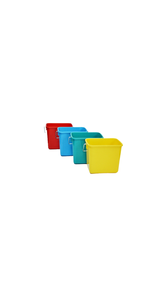 Seau en plastique pour chariot de lavage (6L) PRO