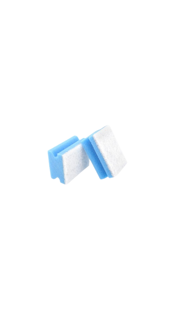 4 Éponges abrasives "multi-surfaces" (10x6.5x4.5cm)
