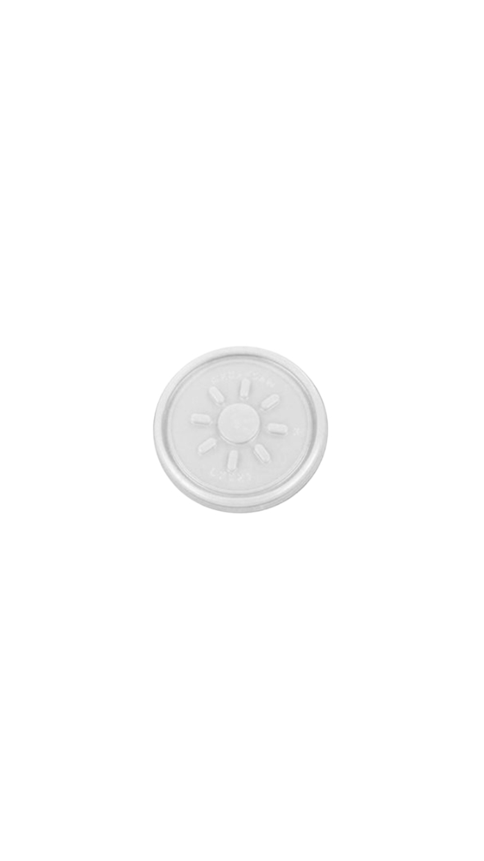 Couvercle Verre Isotherme FOAM 110ml - 100u