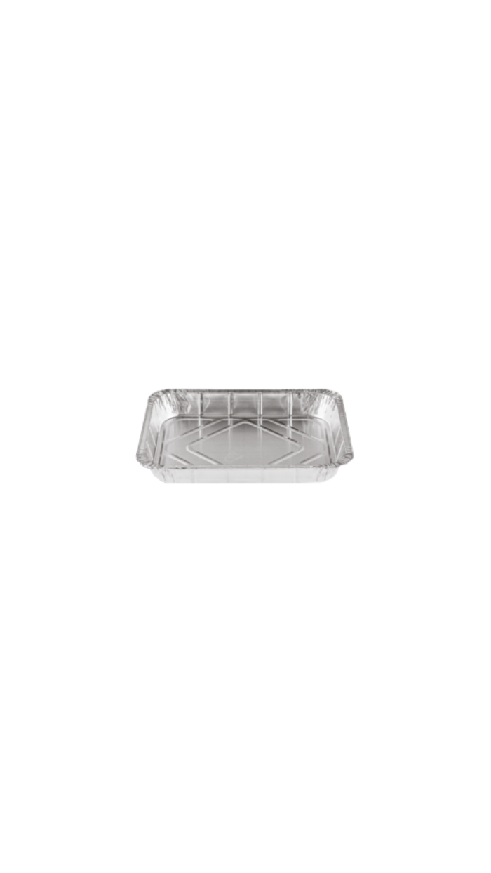 100 Barquettes "RECTANGULAIRE" sans couvercle 2700ml (323x262x43)