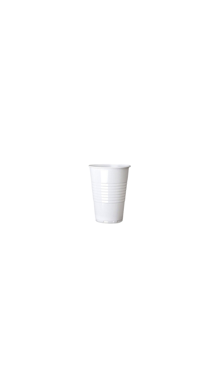 100 Gobelets en plastique (200ml)