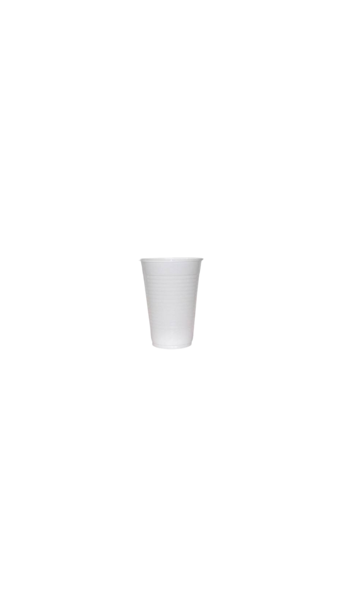 50 Gobelets en plastique (200ml)