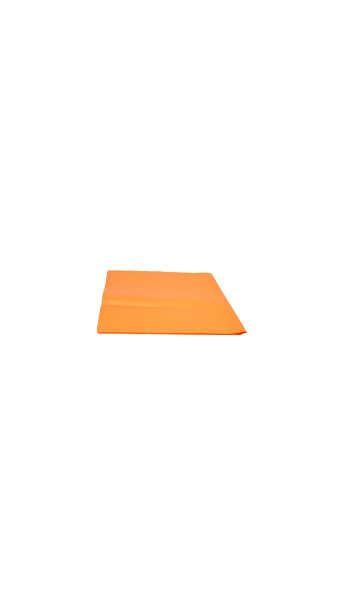 Nappe papier Gaufré Orange EXTRA (100x100cm)