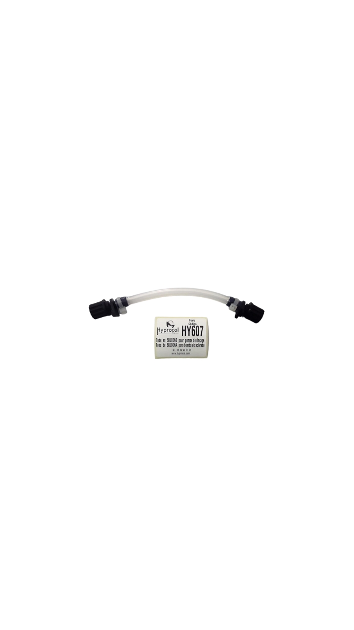 Tube en silicone pour pompe rinçage