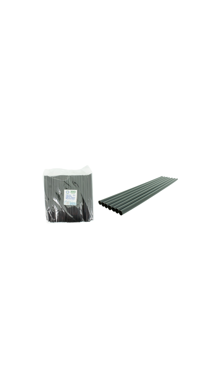 200 Pailles en Plastique XUPLIT (24,8cm) (Ø 8mm)