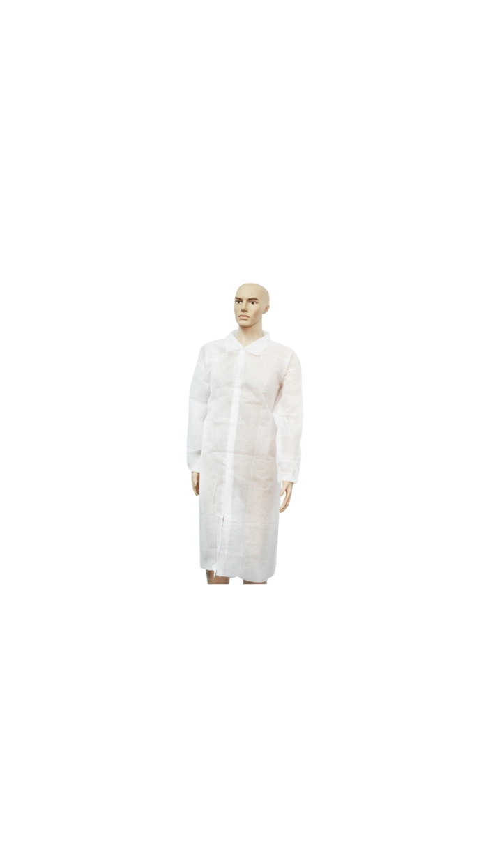 50 Blouses visiteurs blanches (en polyéth)  T"aille XXL"
