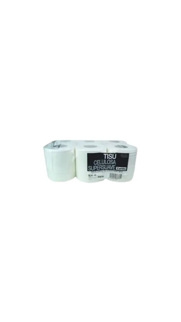 6 Bobines Essuie Mains (800g) 100% pâte vierge