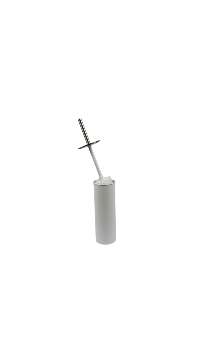 Brosse WC ronde avec brosse en plastique