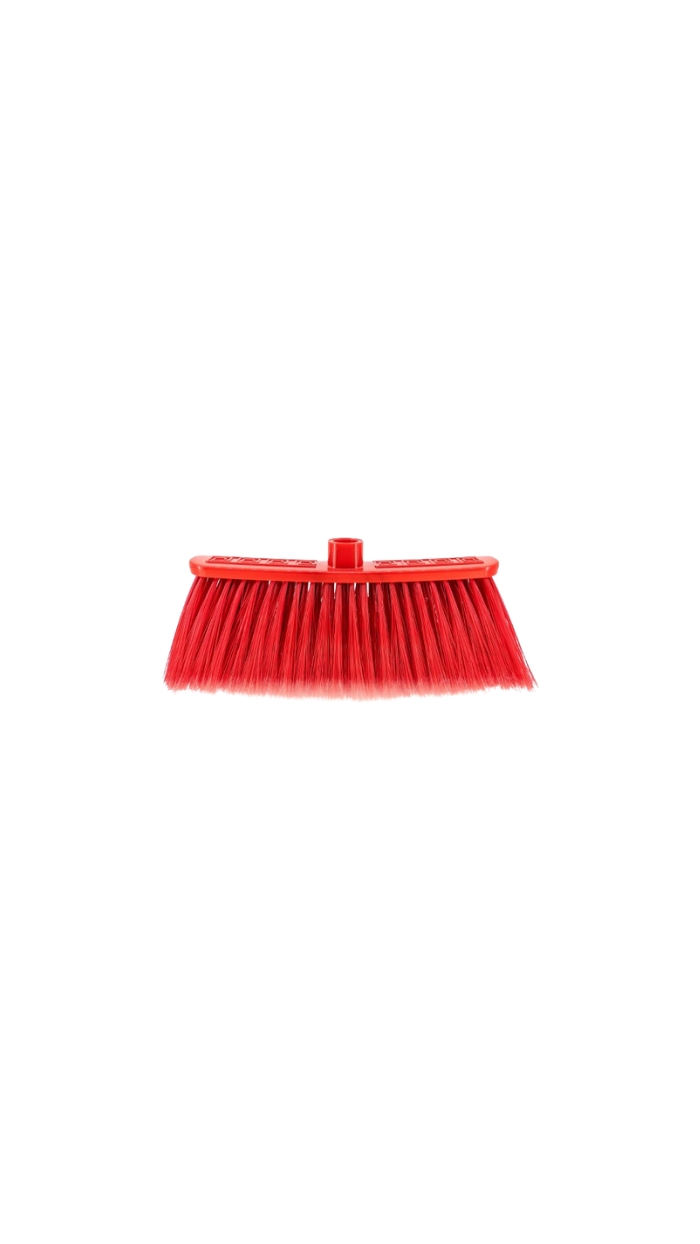 Balai Souple, 6 files, LAVANDA, ROUGE