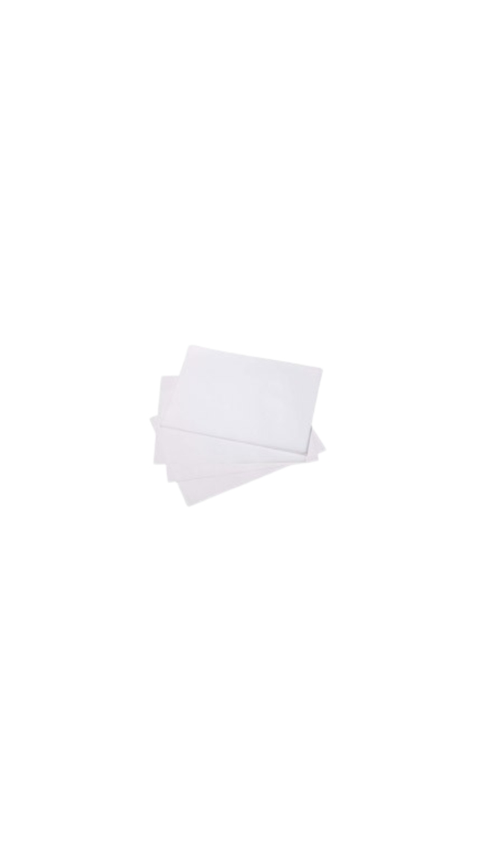 Set de table en papier blanc, 30x40cm - c/1000u