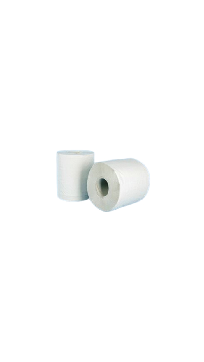 6 Bobines Essuie-Mains (140m) 100% Cellulose