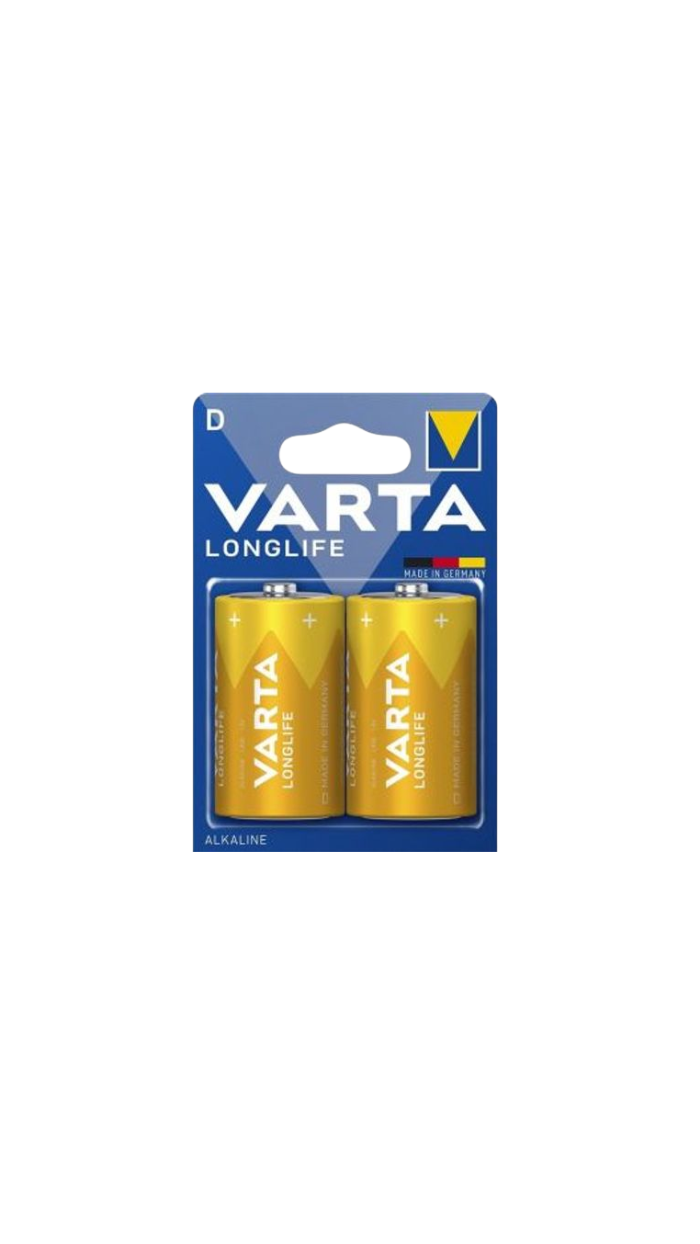 2 Piles VARTA (LR20-D,1,5V)