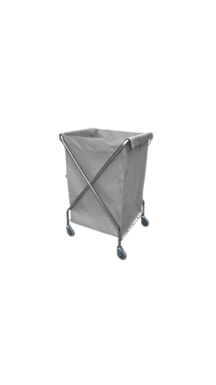 Chariot pour linge en INOX (250L)