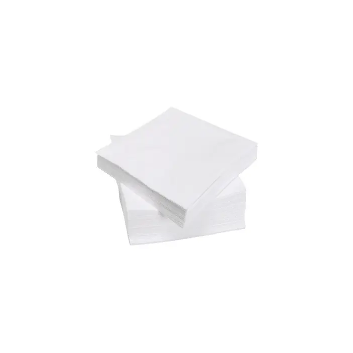 50 Serviettes Blanches PUNTA PUNTA 40x40, 2Pli, c/28