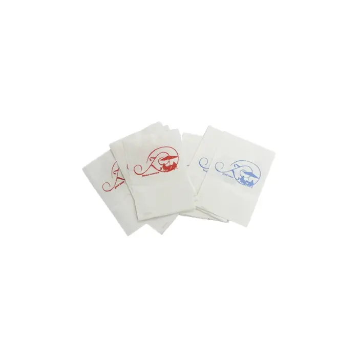 100 Serviettes comptoir "mini-service" en sulfite (Personnalisée)