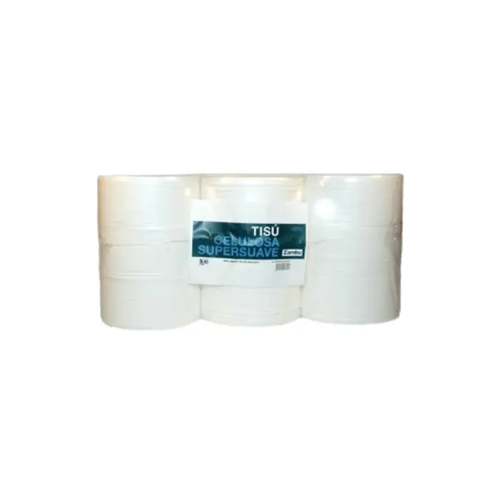 18 Bobines hygiéniques, 100% pâte vierge, Gaufré