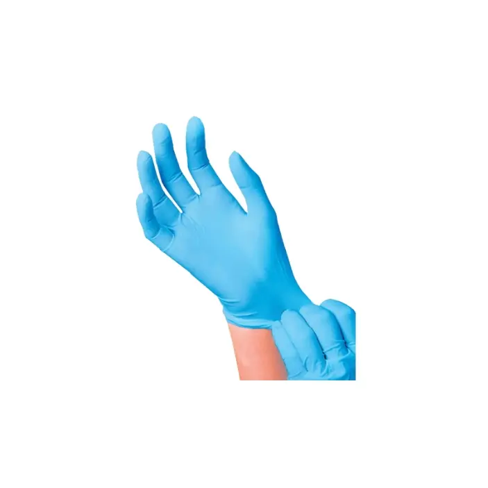 100 Gants en Nitrile "HYGLOVES" (Taille S)