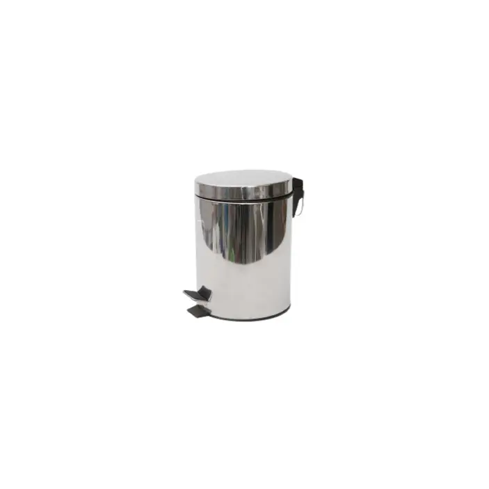 Poubelle à pédale apparence (3L) INOX