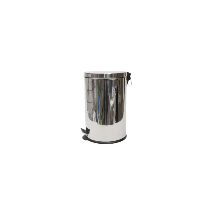 Poubelle à pédale apparence (12L) INOX