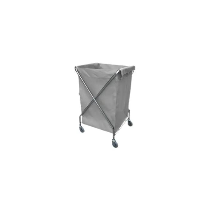 Chariot pour linge en INOX (50L)