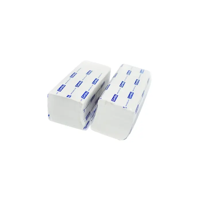 200 Serviettes "ECOLOGIQUES" en ZIG ZAG