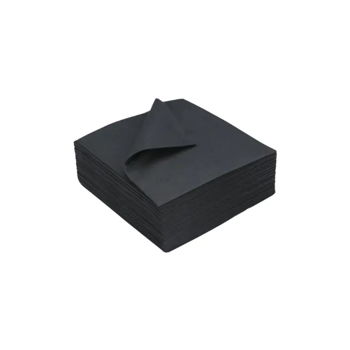 60 Serviettes Noires (40x40)