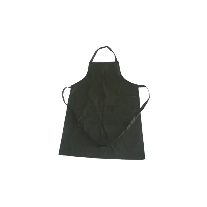 Tablier en Tissu Noir (Fermeture ajustable)