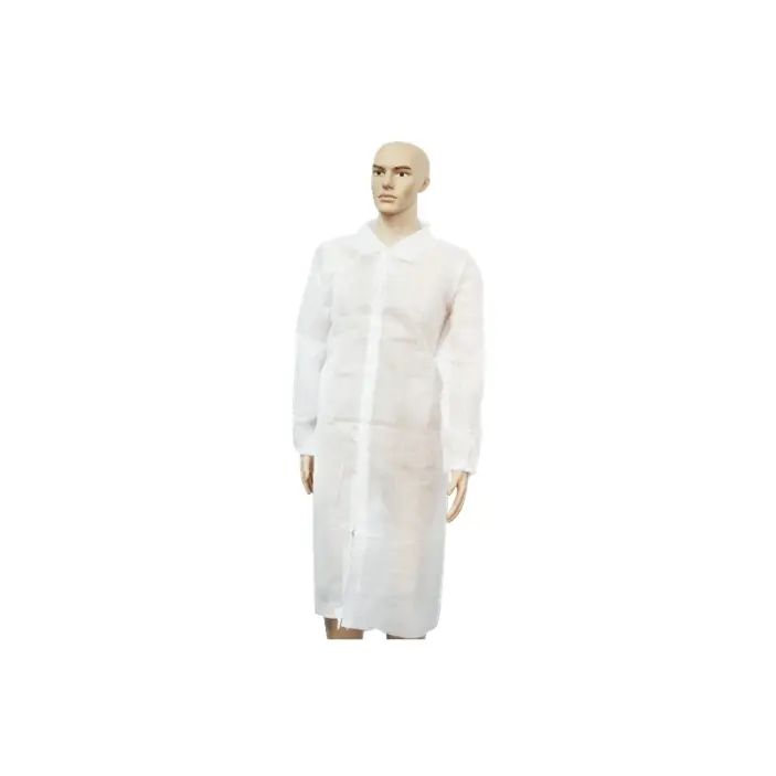 50 Blouses visiteurs blanches (en polyéth)  T"aille XXL"