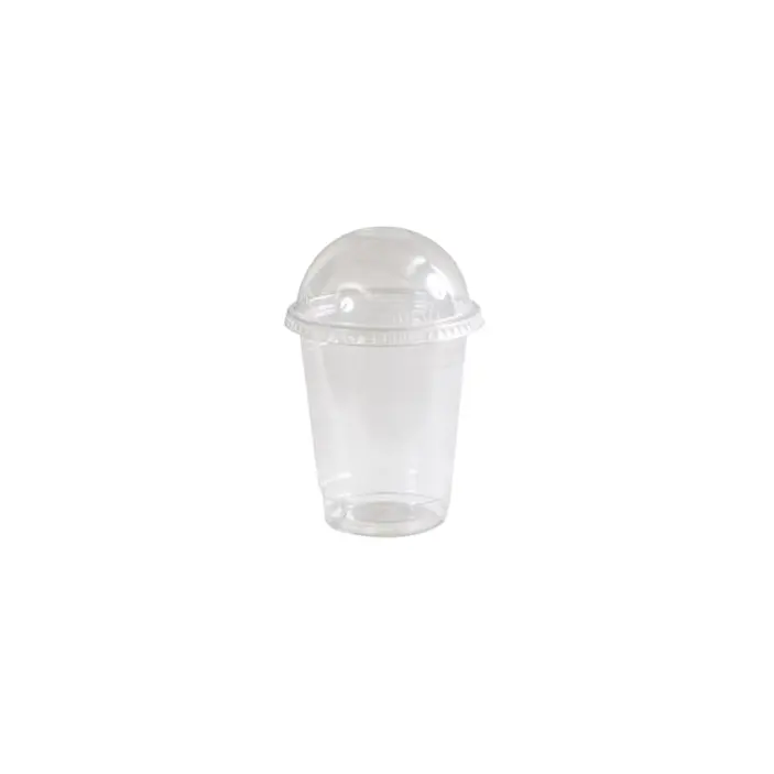 Gobelet en plastique (300ml) + Couvercle Plat "1000u"