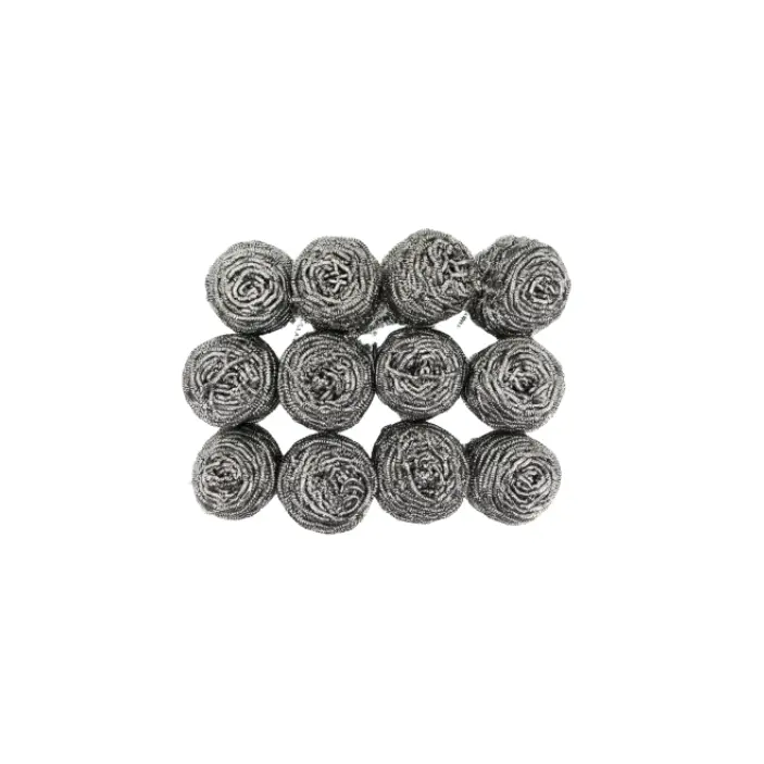 12 Éponges d'acier (40g)