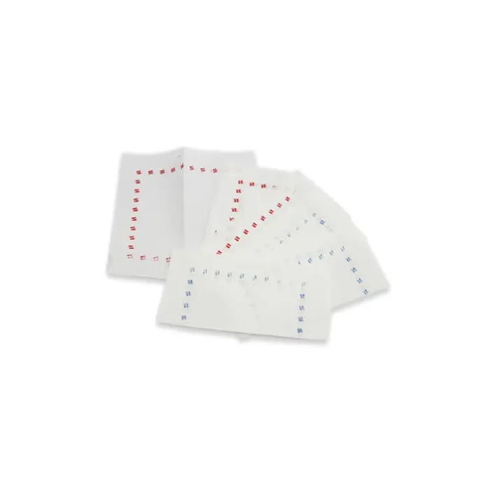 250 Serviettes en ZIG ZAG avec bordure